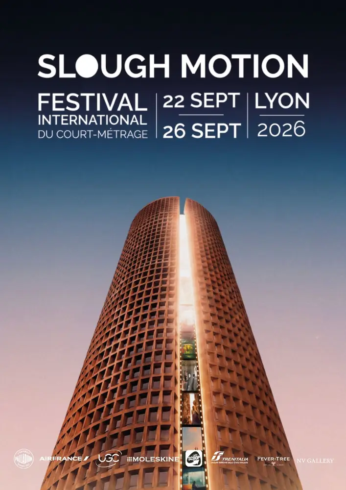 Affiche officielle du Slough Motion Film Festival 2026 à Lyon